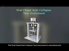 ISO 5364 دستگاه برای آزمایش مقاومت در برابر فروپاشی بخش دهانی