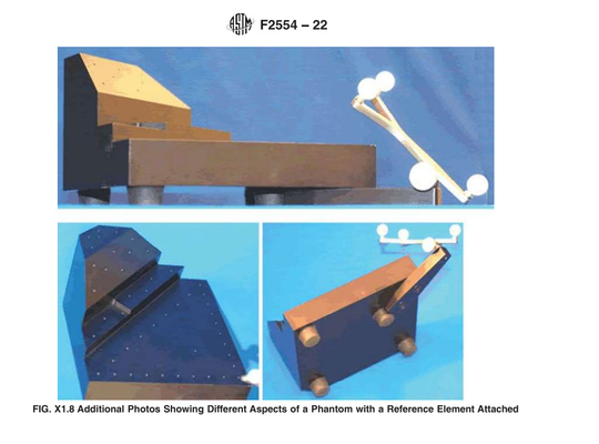 ASTM F2554 22 Phantom ارزیابی دقت ردیابی یک سیستم