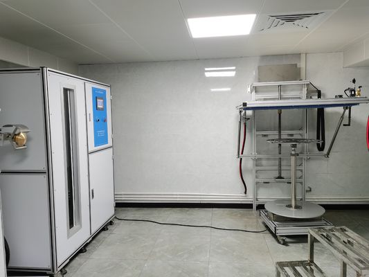 تجهیزات تست IPX6K IEC60529 با ارتفاع ریزش قابل تنظیم و ساختار استیل ضد زنگ برای تست حفاظت از نفوذ